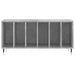 Dulap pentru discuri gri beton, 100x38x48 cm, lemn prelucrat - WALTI WALTI