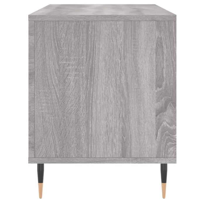 Dulap pentru discuri gri sonoma, 100x38x48 cm, lemn prelucrat - WALTI WALTI