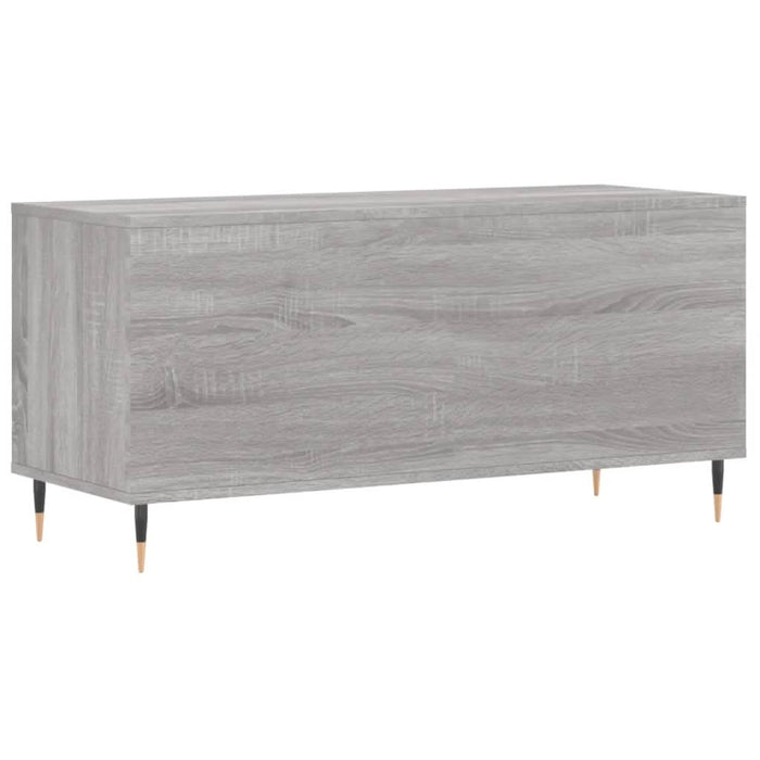 Dulap pentru discuri gri sonoma, 100x38x48 cm, lemn prelucrat - WALTI WALTI
