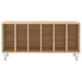 Dulap pentru discuri stejar sonoma 100x38x48 cm, lemn prelucrat - WALTI WALTI