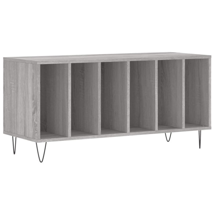 Dulap pentru discuri gri sonoma, 100x38x48 cm, lemn prelucrat - WALTI WALTI