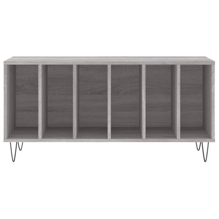 Dulap pentru discuri gri sonoma, 100x38x48 cm, lemn prelucrat - WALTI WALTI