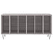 Dulap pentru discuri gri sonoma, 100x38x48 cm, lemn prelucrat - WALTI WALTI