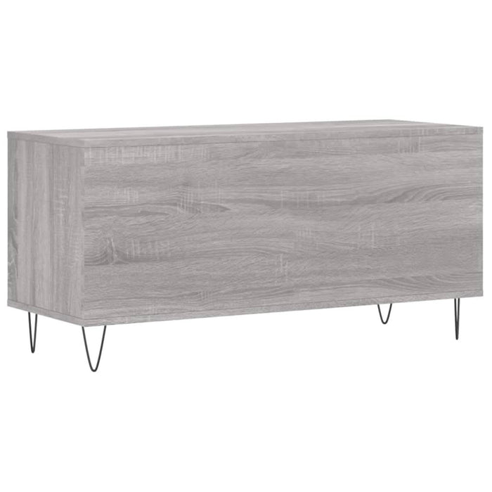 Dulap pentru discuri gri sonoma, 100x38x48 cm, lemn prelucrat - WALTI WALTI
