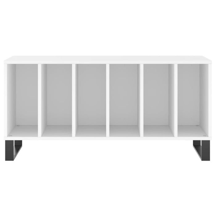Comodă discuri, alb, 100x38x48 cm, lemn prelucrat - WALTI WALTI
