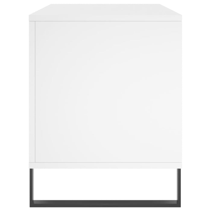 Comodă discuri, alb, 100x38x48 cm, lemn prelucrat - WALTI WALTI