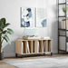 Dulap pentru discuri stejar sonoma 100x38x48 cm, lemn prelucrat - WALTI WALTI