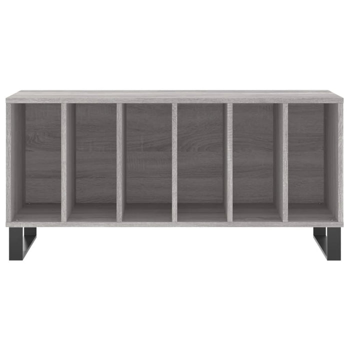 Dulap pentru discuri gri sonoma, 100x38x48 cm, lemn prelucrat WALTI