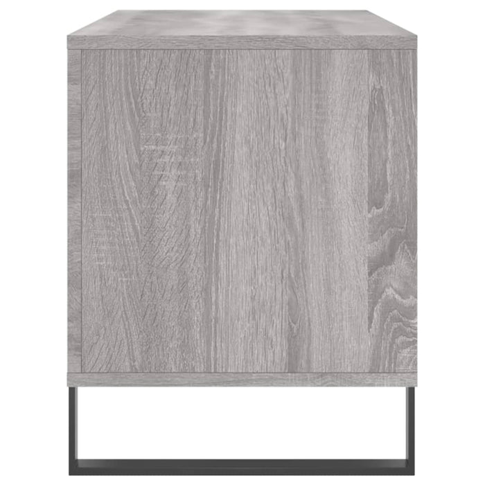 Dulap pentru discuri gri sonoma, 100x38x48 cm, lemn prelucrat WALTI