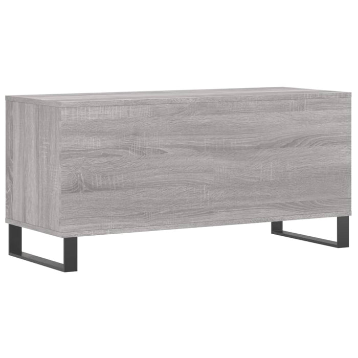Dulap pentru discuri gri sonoma, 100x38x48 cm, lemn prelucrat WALTI