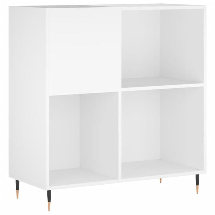 Dulap pentru discuri, alb, 84,5x38x89 cm, lemn compozit - WALTI WALTI