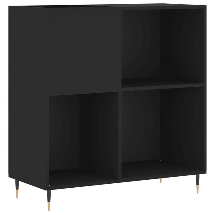 Dulap pentru discuri negru 84,5x38x89 cm lemn compozit - WALTI WALTI