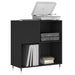 Dulap pentru discuri negru 84,5x38x89 cm lemn compozit - WALTI WALTI