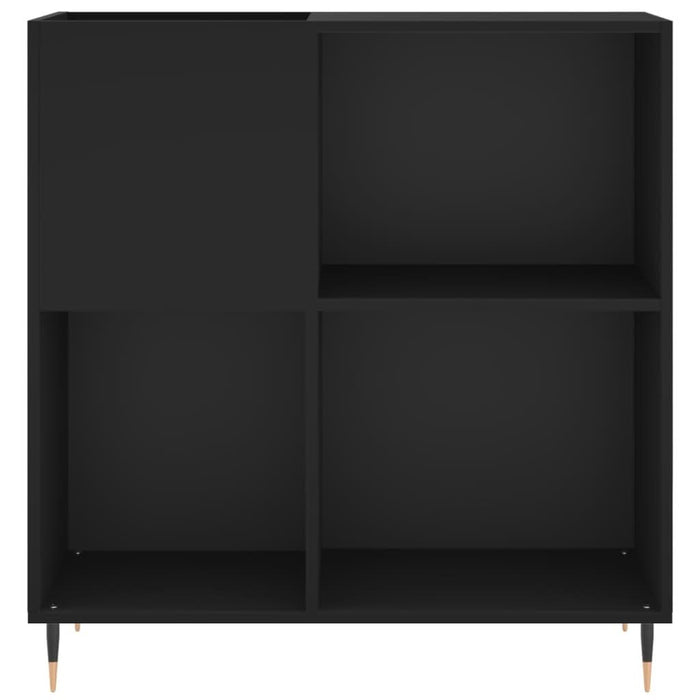 Dulap pentru discuri negru 84,5x38x89 cm lemn compozit - WALTI WALTI