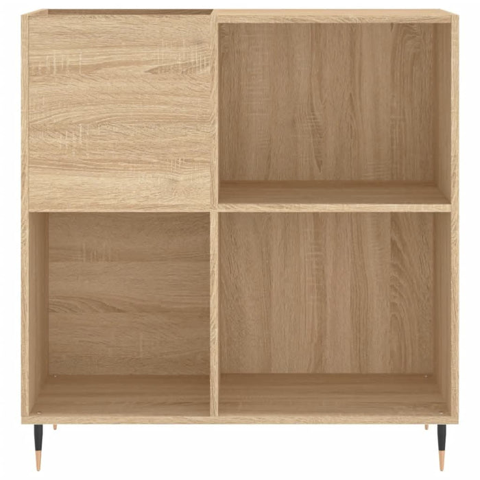 Dulap pentru discuri stejar sonoma 84,5x38x89 cm lemn compozit - WALTI WALTI