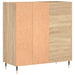 Dulap pentru discuri stejar sonoma 84,5x38x89 cm lemn compozit - WALTI WALTI