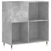 Dulap pentru discuri gri beton 84,5x38x89 cm lemn compozit - WALTI WALTI