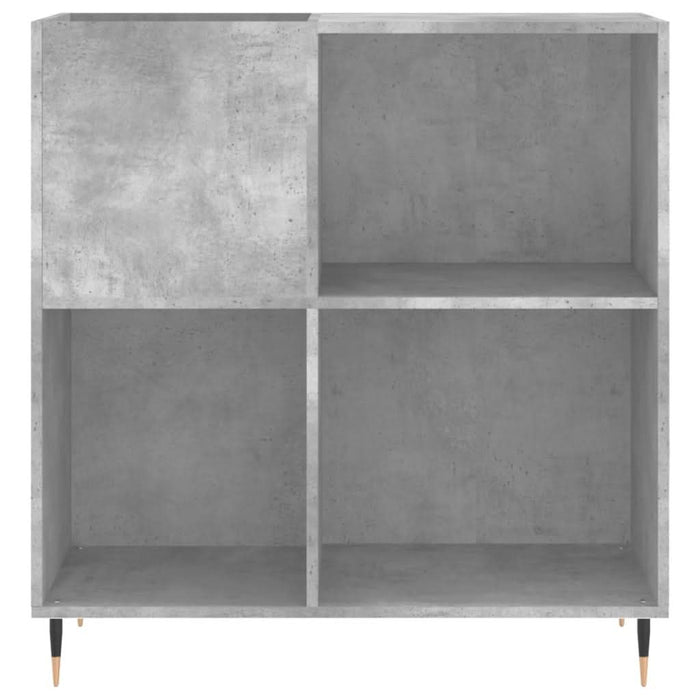 Dulap pentru discuri gri beton 84,5x38x89 cm lemn compozit - WALTI WALTI