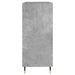 Dulap pentru discuri gri beton 84,5x38x89 cm lemn compozit - WALTI WALTI