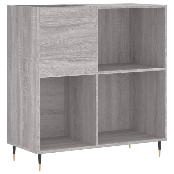 Dulap pentru discuri gri sonoma 84,5x38x89 cm lemn compozit - WALTI WALTI