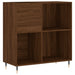 Dulap pentru discuri stejar maro 84,5x38x89 cm lemn compozit - WALTI WALTI