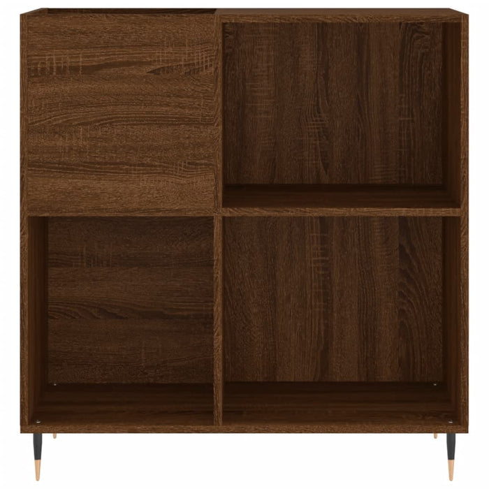 Dulap pentru discuri stejar maro 84,5x38x89 cm lemn compozit - WALTI WALTI