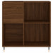 Dulap pentru discuri stejar maro 84,5x38x89 cm lemn compozit - WALTI WALTI