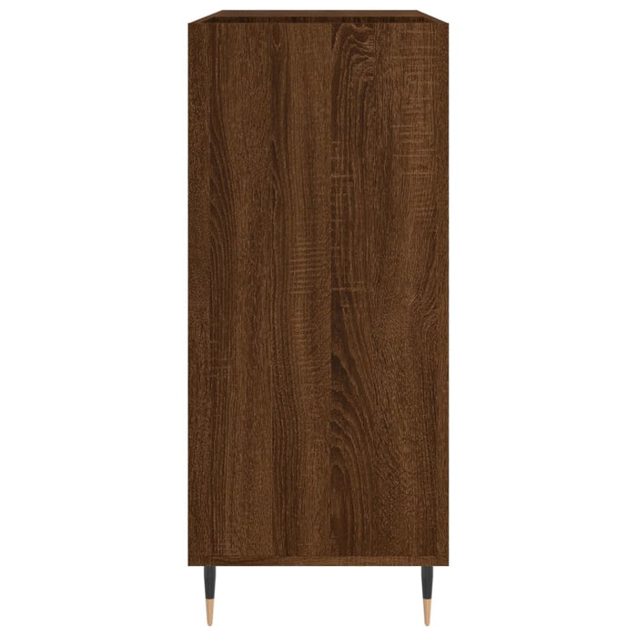 Dulap pentru discuri stejar maro 84,5x38x89 cm lemn compozit - WALTI WALTI