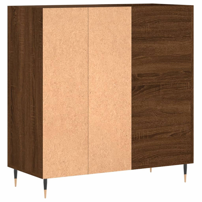 Dulap pentru discuri stejar maro 84,5x38x89 cm lemn compozit - WALTI WALTI