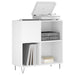 Dulap pentru discuri, alb, 84,5x38x89 cm, lemn compozit - WALTI WALTI