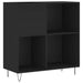 Dulap pentru discuri negru 84,5x38x89 cm lemn compozit - WALTI WALTI