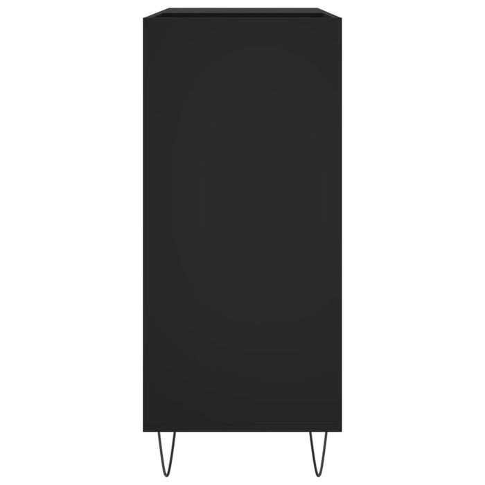 Dulap pentru discuri negru 84,5x38x89 cm lemn compozit - WALTI WALTI