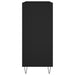 Dulap pentru discuri negru 84,5x38x89 cm lemn compozit - WALTI WALTI