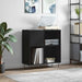 Dulap pentru discuri negru 84,5x38x89 cm lemn compozit - WALTI WALTI
