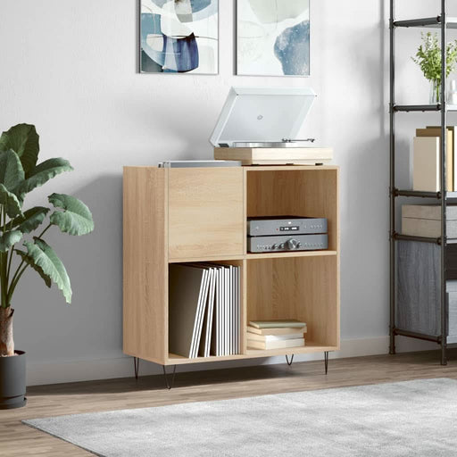 Dulap pentru discuri stejar sonoma 84,5x38x89 cm lemn compozit - WALTI WALTI