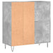 Dulap pentru discuri gri beton 84,5x38x89 cm lemn compozit - WALTI WALTI