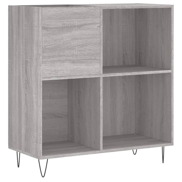Dulap pentru discuri gri sonoma 84,5x38x89 cm lemn compozit - WALTI WALTI