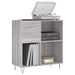 Dulap pentru discuri gri sonoma 84,5x38x89 cm lemn compozit - WALTI WALTI
