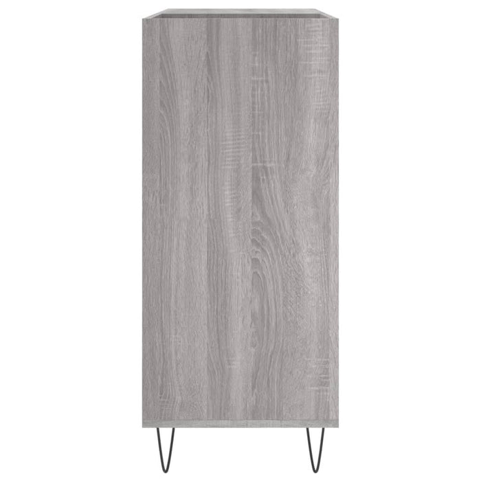 Dulap pentru discuri gri sonoma 84,5x38x89 cm lemn compozit - WALTI WALTI