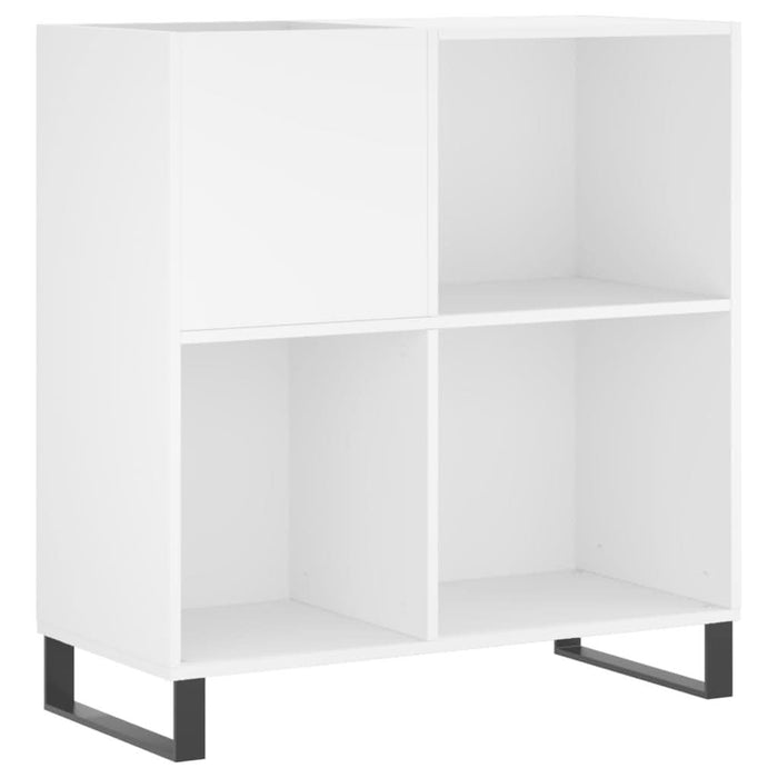 Dulap pentru discuri, alb, 84,5x38x89 cm, lemn compozit - WALTI WALTI