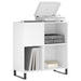 Dulap pentru discuri, alb, 84,5x38x89 cm, lemn compozit - WALTI WALTI