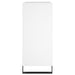 Dulap pentru discuri, alb, 84,5x38x89 cm, lemn compozit - WALTI WALTI
