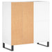 Dulap pentru discuri, alb, 84,5x38x89 cm, lemn compozit - WALTI WALTI
