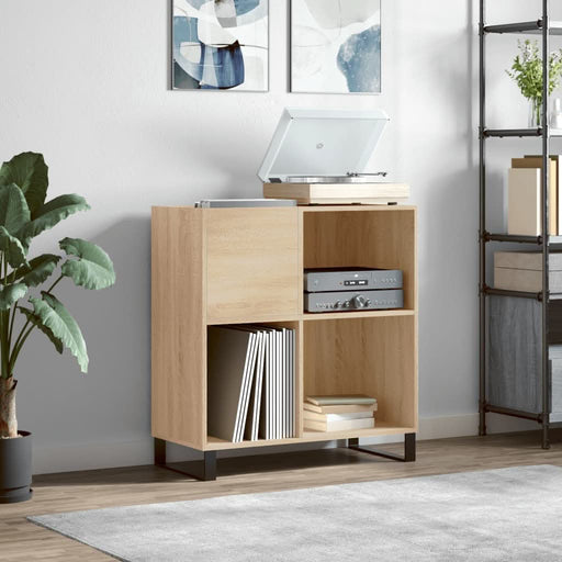 Dulap pentru discuri stejar sonoma 84,5x38x89 cm lemn compozit - WALTI WALTI