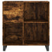 Dulap pentru discuri stejar fumuriu 84,5x38x89 cm lemn compozit - WALTI WALTI
