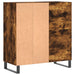 Dulap pentru discuri stejar fumuriu 84,5x38x89 cm lemn compozit - WALTI WALTI