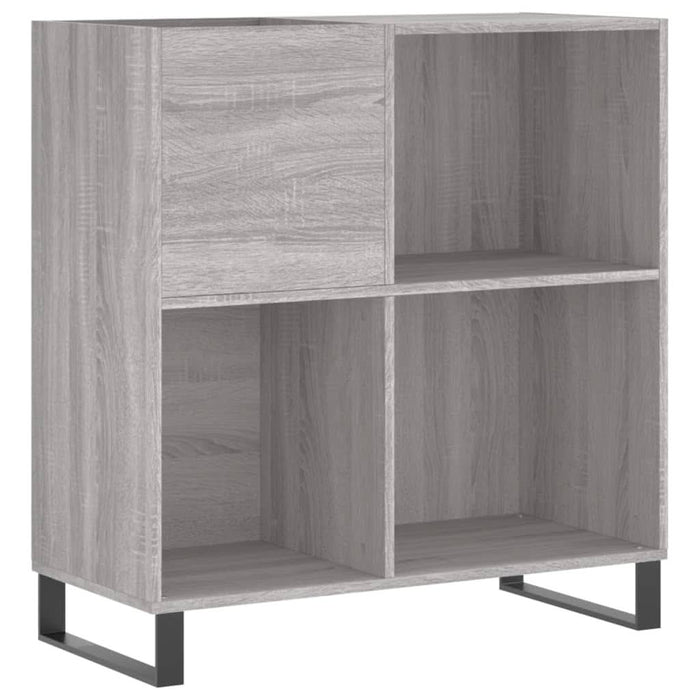Dulap pentru discuri gri sonoma 84,5x38x89 cm lemn compozit - WALTI WALTI