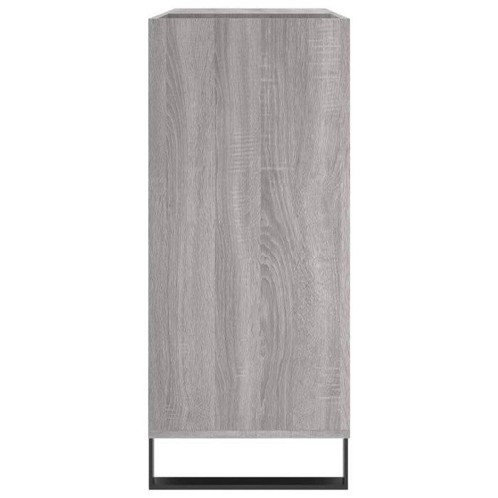 Dulap pentru discuri gri sonoma 84,5x38x89 cm lemn compozit - WALTI WALTI