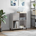 Dulap pentru discuri gri sonoma 84,5x38x89 cm lemn compozit - WALTI WALTI