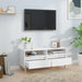 Comodă TV, alb, 100x34,5x44,5 cm, lemn prelucrat - WALTI WALTI